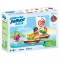 PLAYMOBIL Junior 71459 Vaiana et bateau a voile, Disney, Des 12 mois
