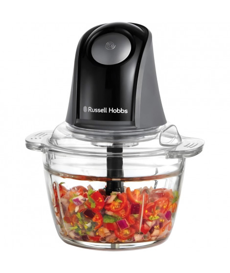 Mini Hachoir - RUSSEL HOBBS - Matte Charcoal - 200 W - 1 L - Noir