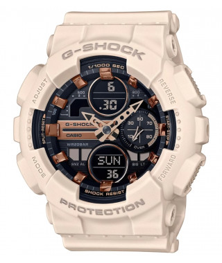 Montre - CASIO - G-Shock Classic Femme Blanc - Chrono 1/1000eme de s. - 5 alarmes - Etanche 20 bars