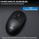 Souris Sans Fil - BLUESTORK - Office 25 - PC/MAC - Noir - Connexion 2.4 GHz - Autonomie Longue Durée