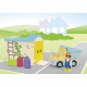 PLAYMOBIL Junior 71686 Ouvrier camion et garage, Disney, Des 12 mois