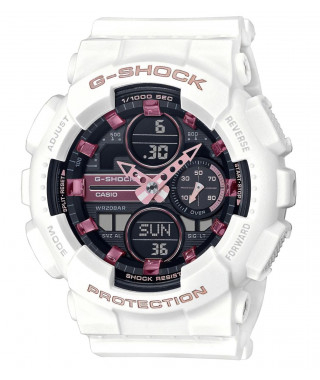 Montre Casio G-Shock Classic Femme Blanc - CASIO - Quartz - Double affichage - Adulte - Plastique - Ronde