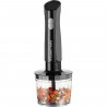 Mixeur plongeant - RUSSEL HOBBS - Desire Matte Charcoal -  500 W - 2 vitesses + Pulse - Noir