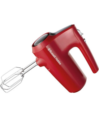 Batteur a main - RUSSEL HOBBS - Desire Red - 185 W - 5 vitesses - Rouge