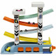 Circuit Automobile - TOP BRIGHT - 4 Voitures de Course - 4 Rampes - 2 Niveaux de Parking - Station-Service