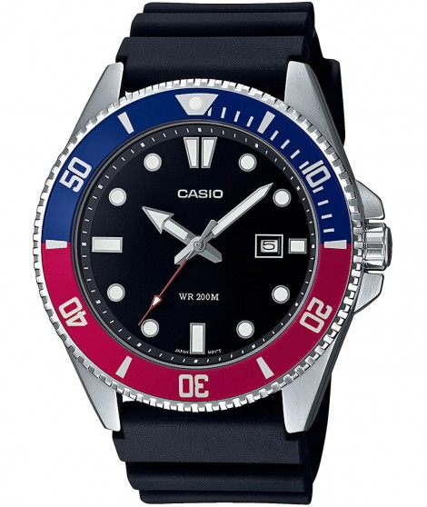 Montre - CASIO - Collection Homme - Noir - Acier - Étanchéité 20 bars