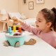 Jeu de Tape-Tape Tortue - TOP BRIGHT - Bâtons Colorés - Marteau en Bois - Pattes - Tete - Queue