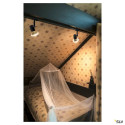 SPOT TRACK, SPOT POUR RAIL 1 ALLUMAGE INTERIEUR, NOIR, E27/QPAR20, 75W MAX