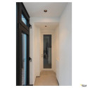 HORN MAGNA, ENCASTRE DE PLAFOND OU MURAL INTERIEUR, NOIR, LED, 7,7W, 3000K