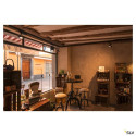 EUTRAC®, ALIMENTATION CENTRALE, INTERIEUR, POUR RAIL 3 ALLUMAGES EN SAILLIE, NOIR