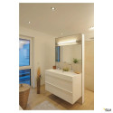 TRUKKO 90, APPLIQUE INTERIEURE, CHROME, LED, 12W, 3000K, IP44