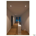 PIREQ, ENCASTRE DE PLAFOND INTERIEUR, ROND, ALU BROSSE, GU10/QPAR51, 50W MAX