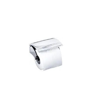 DISTRIBUTEUR PAPIER WC ROULEAU INOX ROULEAU PVC NOIR