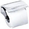 DISTRIBUTEUR PAPIER WC ROULEAU INOX ROULEAU PVC NOIR