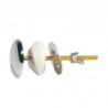 CACHE TROU LAITON CHROME
