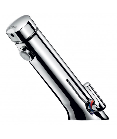 TEMPOSOFT2 LAVABO F3/8" MITIGEUR TEMPORISE ~7SEC AVEC ROBINETS D'ARRET DROITS4
