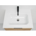 PLAN DOMAO CERAMIQUE L90 SIMPLE VASQUE BLANC PROFONDEUR 46CM