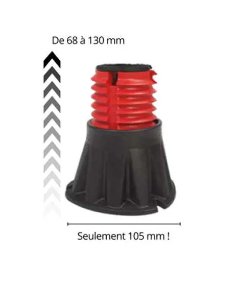 LOT DE 5 PIEDS DE RECEVEURS DOMAO