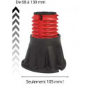 LOT DE 5 PIEDS DE RECEVEURS DOMAO