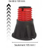 LOT DE 5 PIEDS DE RECEVEURS DOMAO