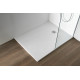 RECEVEUR DOMAO BLANC ARDOISE 180X90 GRILLE RESINE
