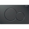 PLAQUE SIGMA01 RINCAGE DOUBLE TOUCHE NOIR FONCE