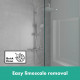 VERNIS SHAPE SHOWERPIPE 230 1JET THERM TUBE NON RECOUPABLE. PAS POUR CHAUFFE EAU INSTANTA