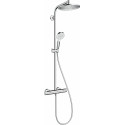 CROMETTA S SHOWERPIPE 240 1JET ECOSMART CHROME  CRM5146