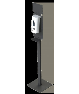 STATION DE DESINFECTION DES MAINS TOTEM YALISS BLANC