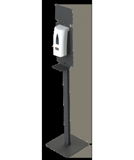 STATION DE DESINFECTION DES MAINS TOTEM YALISS BLANC