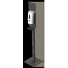 STATION DE DESINFECTION DES MAINS TOTEM YALISS BLANC