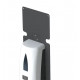 STATION DE DESINFECTION DES MAINS TOTEM YALISS BLANC