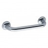 BARRE D'APPUI DROITE 300MM Ø25 LAITON CHROME VIS CACHEES - RESISTANCE 150KG