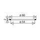 LOT DE 2 JOINTS CULOT Ø60XØ54X 2MM SIPHON 6103/6153/7503/7520/7522  AV 06/2006