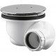 BONDE DE DOUCHE NF GOULUE SORTIE V/H CAPOT METAL ROND CHR