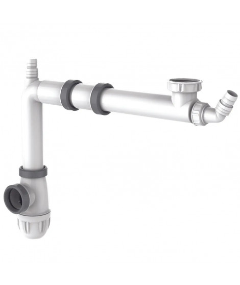 TUBULURE PLAY & PLUG 1 BAC AVEC SIPHON (CONNECTIC)
