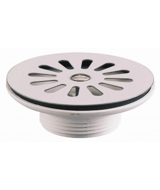 BONDE EVIER GRES A GRILLE PLASTIQUE