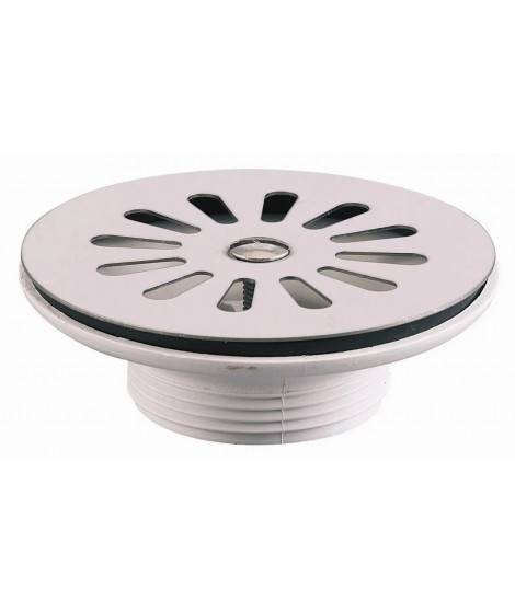 BONDE EVIER GRES A GRILLE PLASTIQUE