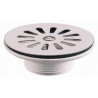BONDE EVIER GRES A GRILLE PLASTIQUE