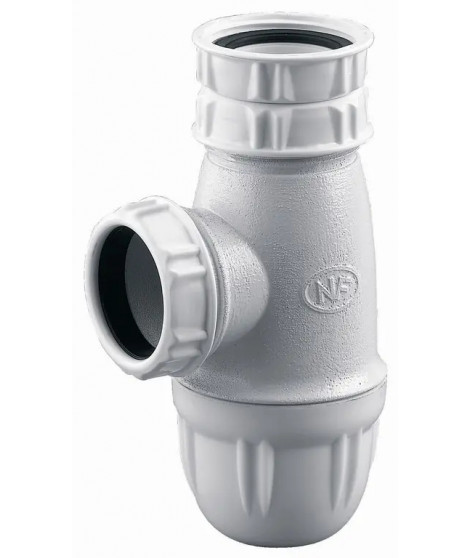 SIPHON EVIER REGLABLE D.40 PLASTIQUE NF