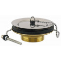 BONDE EVIER 1 CUVE A BOUCHON INOX SANS TROP PLEIN