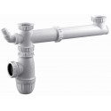TE RACCORDEMENT AVEC SIPHON 160-360 PLASTIQUE