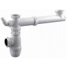 TE RACCORDEMENT AVEC SIPHON 160-360 PLASTIQUE