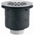 BONDE RECEVEUR D.90 DROITE A VISSER OU A COLLER PLASTIQUE