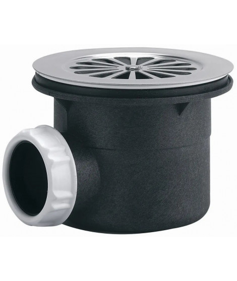 BONDE RECEVEUR D.90 COUDEE A VISSER OU A COLLER PLASTIQUE