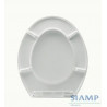 ABATTANT WC MONACO SOUS FILM BLANC