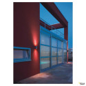 MYRA UP/DOWN, APPLIQUE EXTERIEURE, GRIS ARGENT, GU10/QPAR51, 2X 35W MAX, IP55