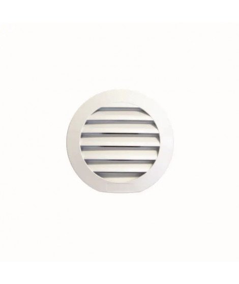 Auvent extérieur pour entrée d'air EHT et EFT - blanc - diamètre intérieur de 100 mm