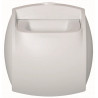 Bouche d'extraction autoréglable Bap'SI blanc - simple débit de 30 m³/h - sans fût