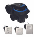 Kit VMC simple flux EasyHOME Hygroréglable COMBLES Premium Micro Watt livré avec 3 bouches Bahia Curve
